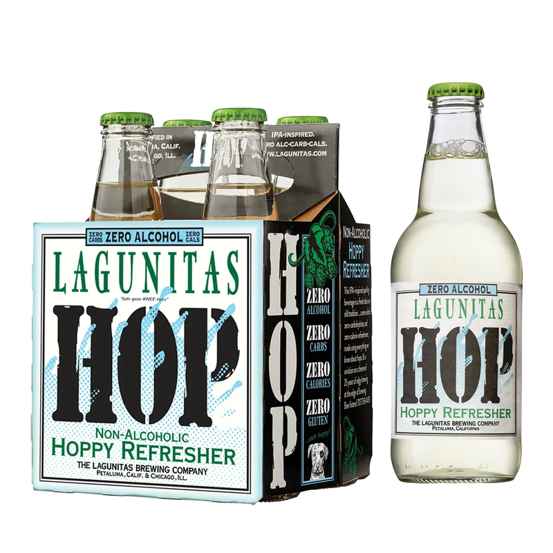 Lagunitas Hoppy Refresher 4pk 12oz Btl 0.0% ABV