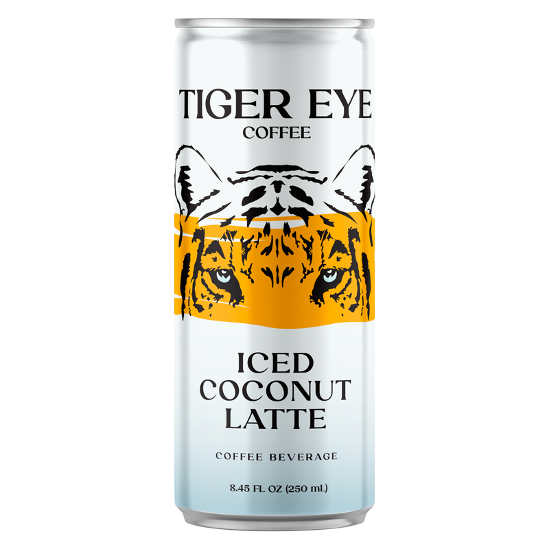 Tiger Eye Iced Coconut Latte 8.5oz