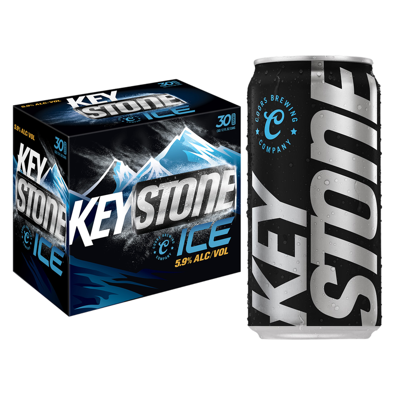 Keystone Ice 30pk 12oz Can 5.9% ABV