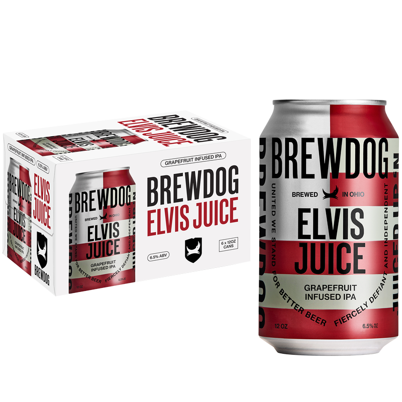 BrewDog Elvis Juice IPA 6pk 12oz Can 6.5% ABV