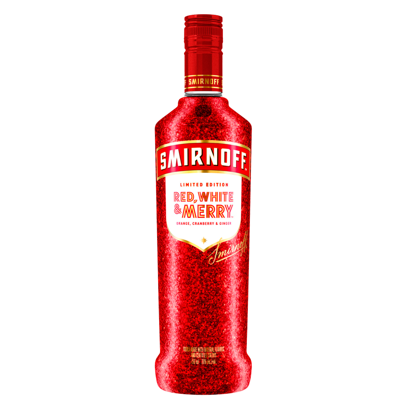 Smirnoff Red, White & Merry 750ml (60 Proof)