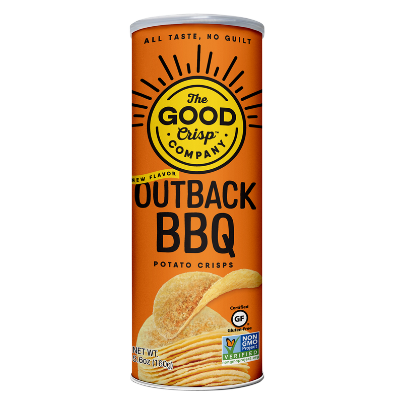 The Good Crisp Company Outback BBQ Potato Crisps 5.6oz