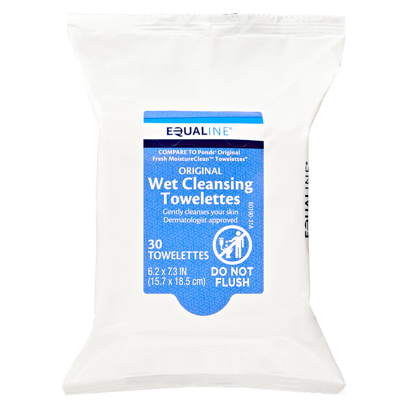 Equaline Facial Cleansing Towelettes 30ct