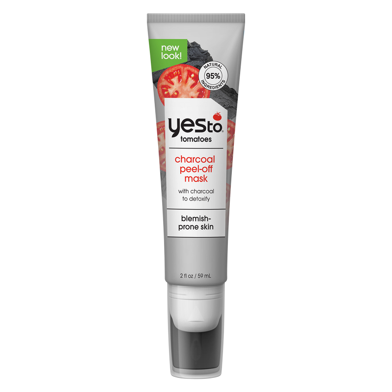 Yes To Tomatoes Clear Skin Detoxifying Charcoal Peel-Off Mask 2oz