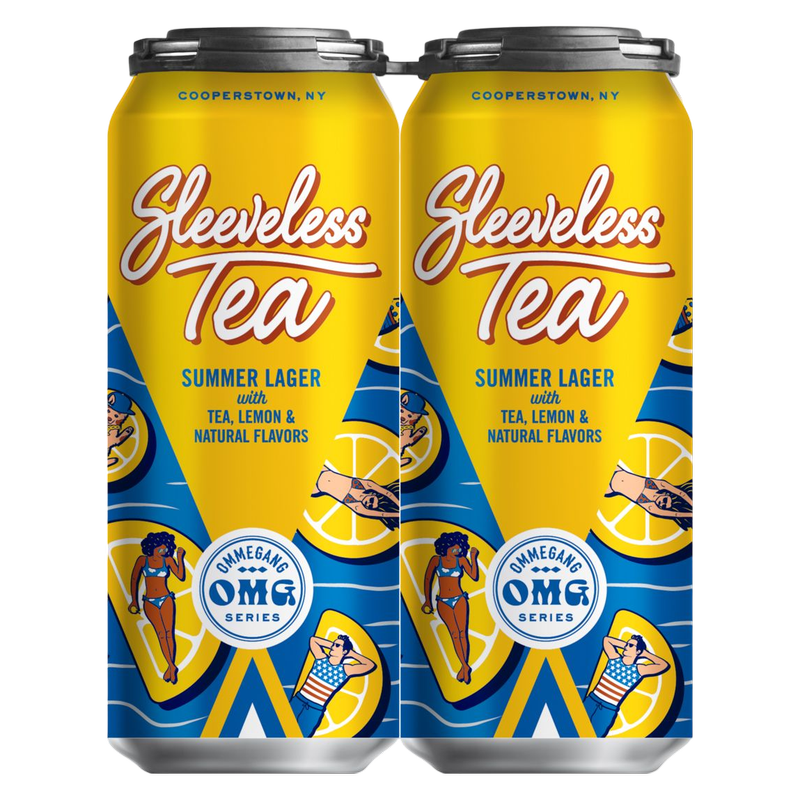 Ommegang Sleeveless Tea Summer Lager 4pk 16oz Cans