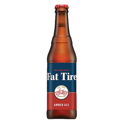 New Belgium Fat Tire Amber Ale Single 12oz Btl 5.2% ABV