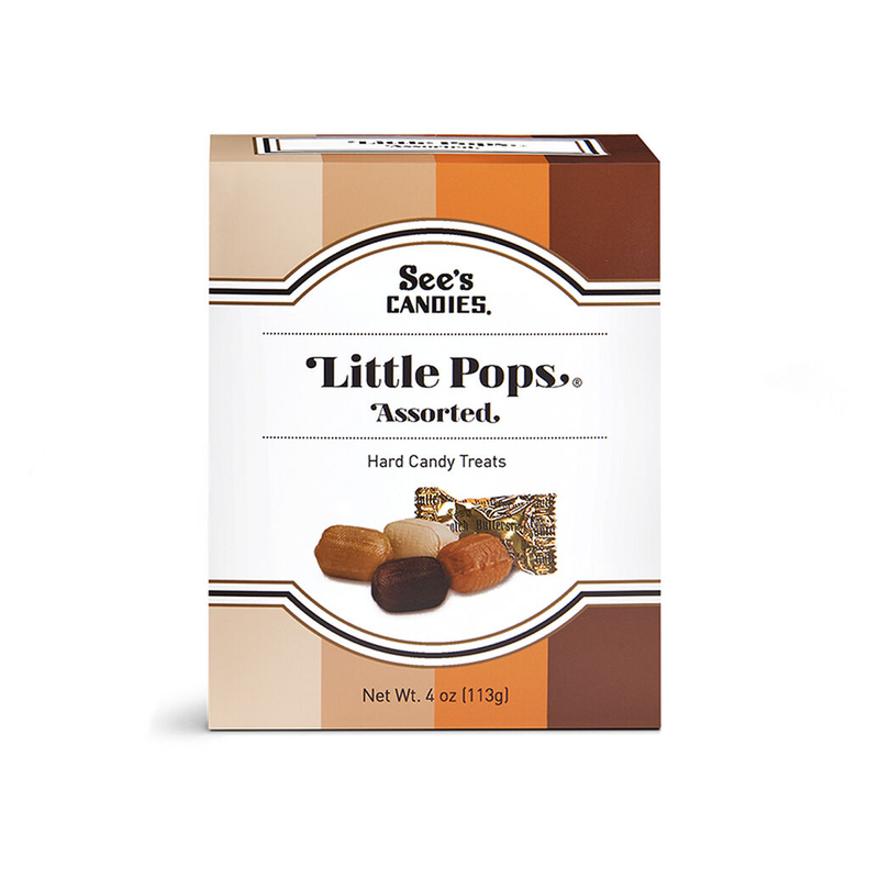 See's Candy Assorted Gourmet Little Pops 4oz