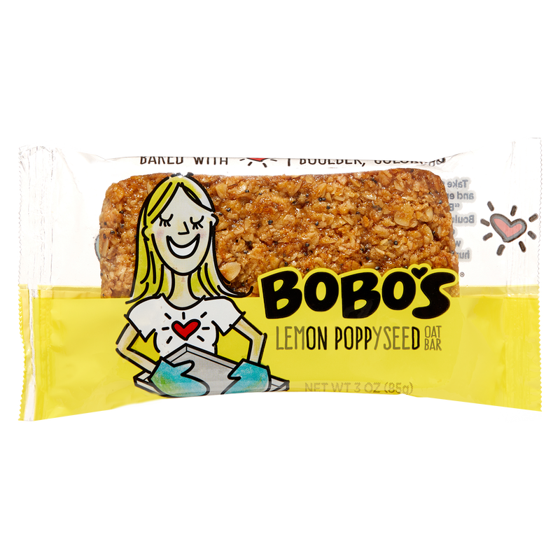 Bobo's Lemon Poppyseed Oat Bar 3oz