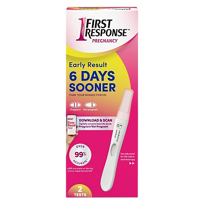 First Response Early Result Pregnancy Test 2 count