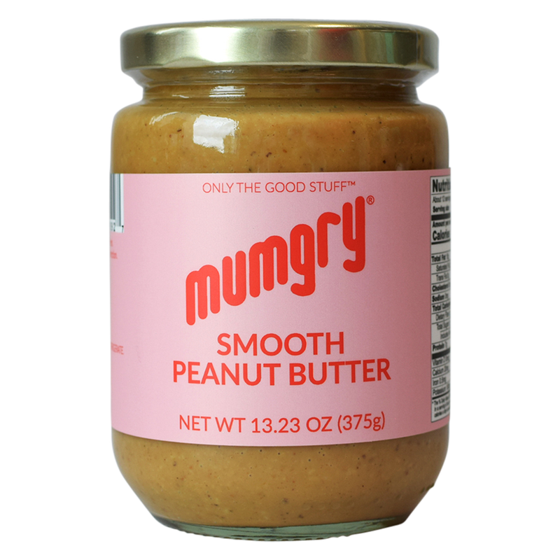 Mumgry Smooth Peanut Butter 375g Jar