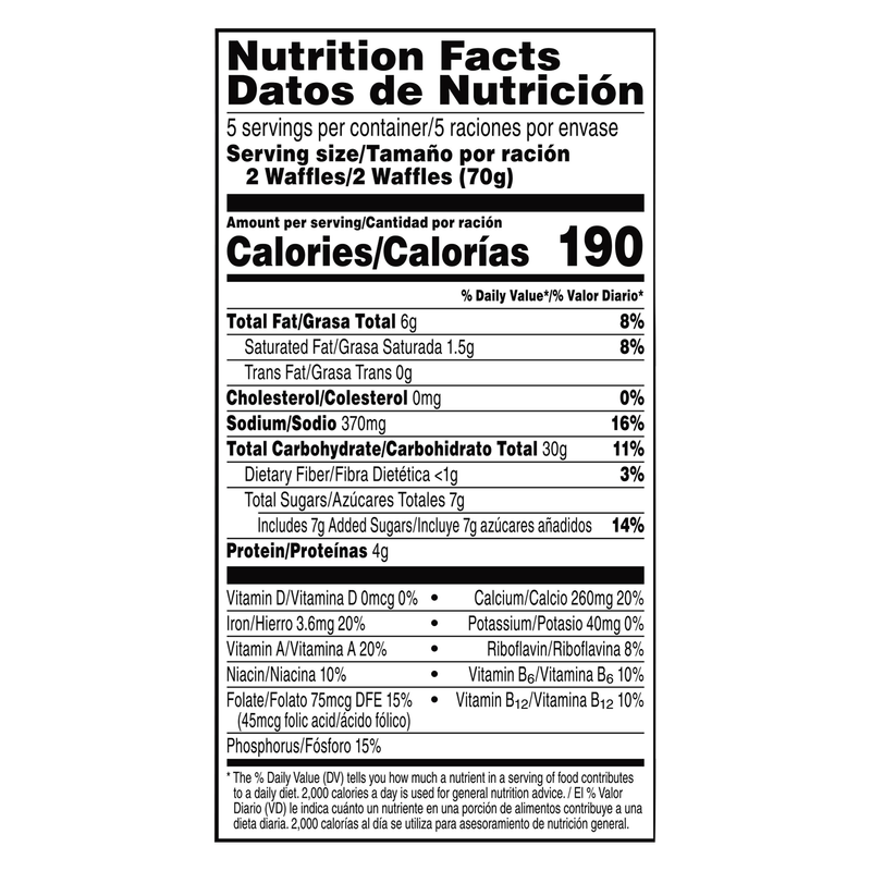 Kellog's Eggo, Frozen Waffles, Froot Loops 10 count Grocery fast