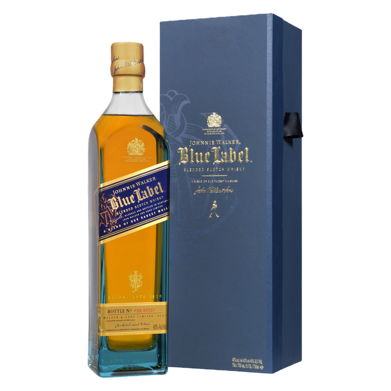 Johnnie Walker Blue Label Blended Scotch Whisky, 750ml (80 Proof)