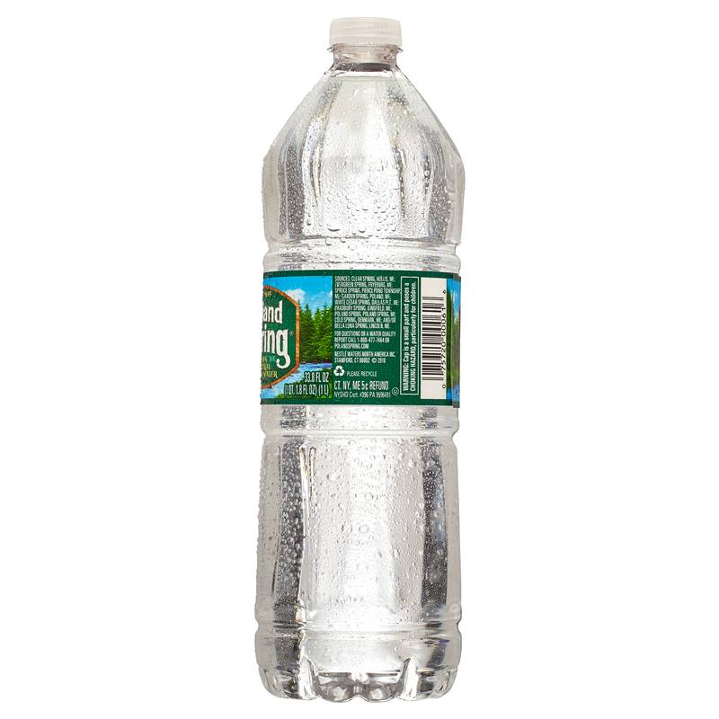 Poland Spring Water - Flip Top Bottles