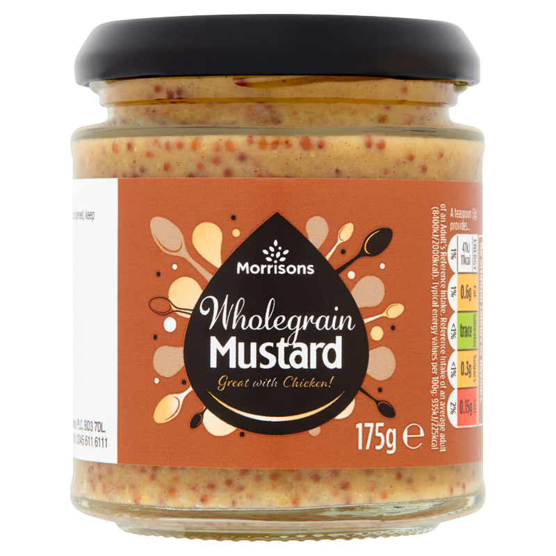 Morrisons Wholegrain Mustard, 175g