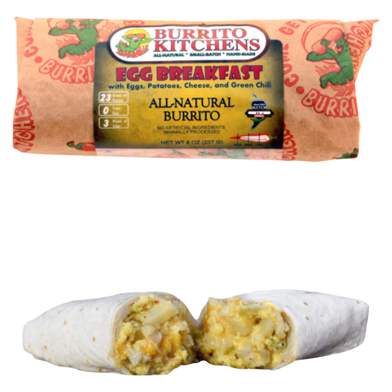 Burrito Kitchen Egg breakfast Burrito 8oz