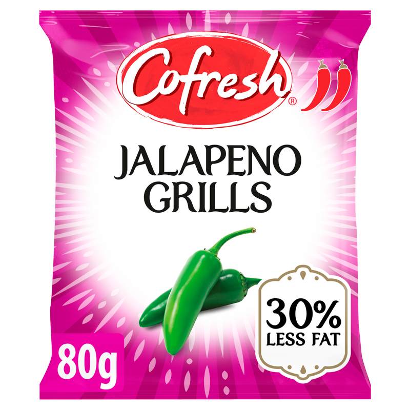 Cofresh Jalapeno Potato Grills, 80g