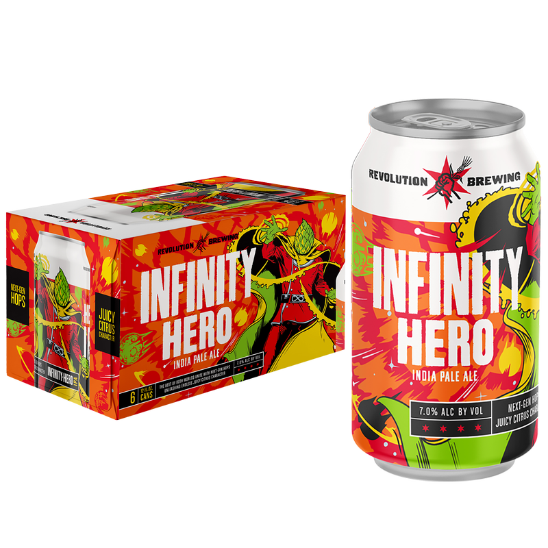 Revolution Infinity Hero IPA 6pk 12oz Can 7.0% ABV