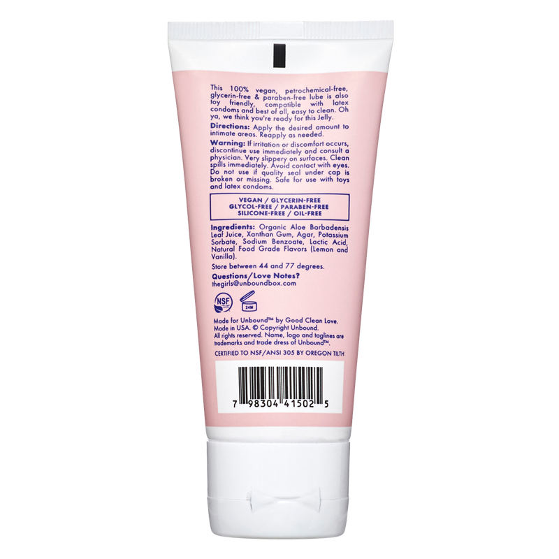 Unbound Jelly Personal Lubricant 3.8oz