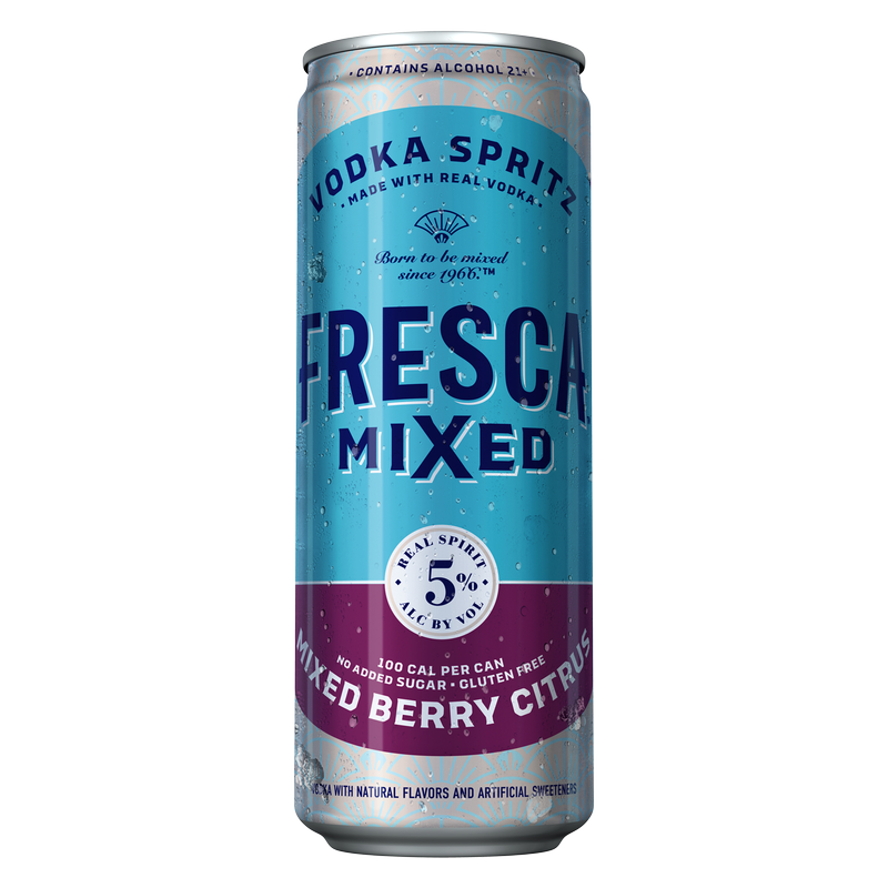 Fresca Mixed Vodka Spritz Variety Pack 8pk 12oz Can 50 Abv Alcohol Fast Delivery By App Or 2629