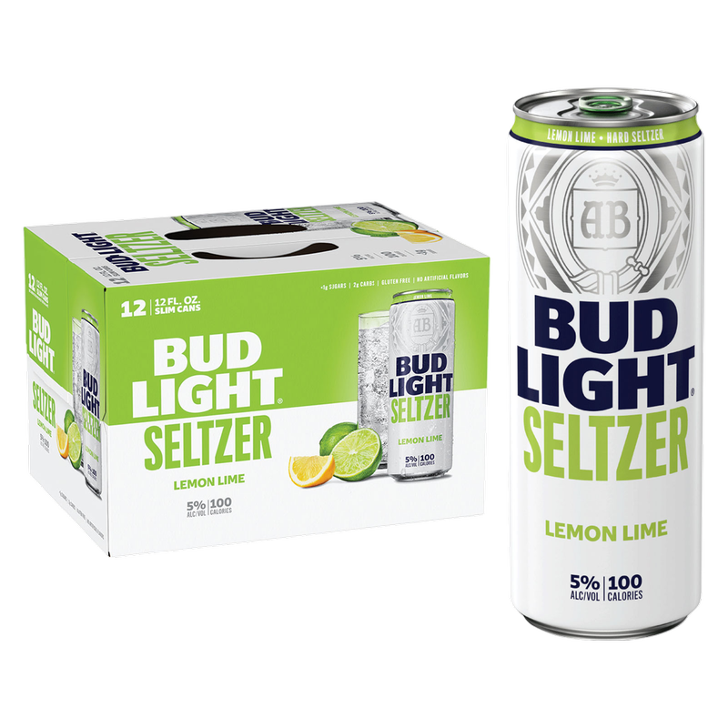 Bud Light Seltzer Lemon Lime 12pk 12oz Can 5.0% ABV