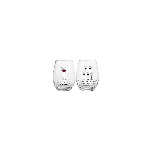 Formation S/2 Boxed Stemless W 2pk