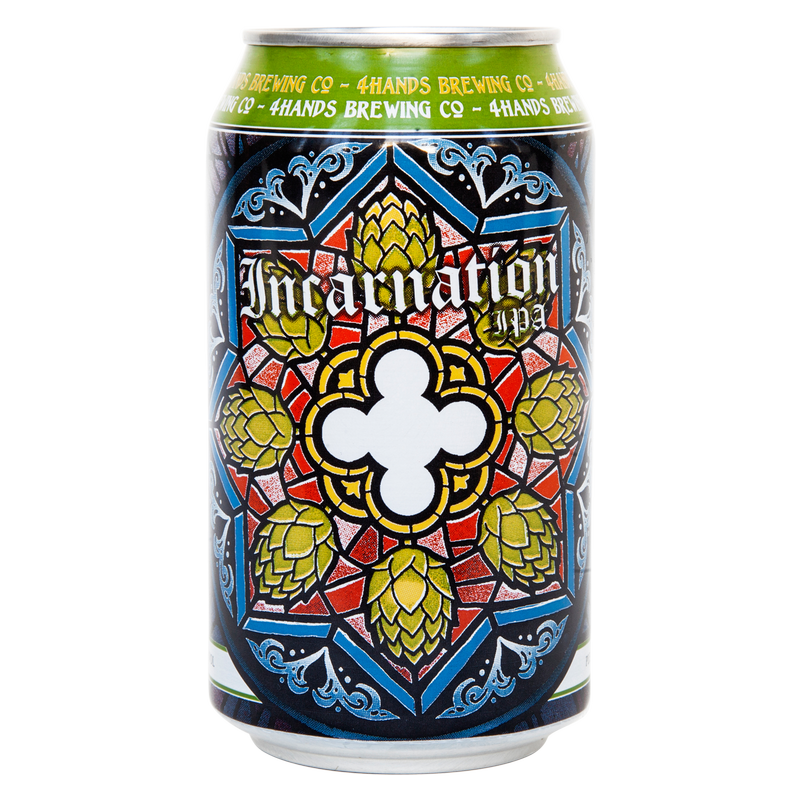 4 Hands Incarnation IPA 6pk 12oz Can 7.0% ABV : Alcohol fast delivery ...