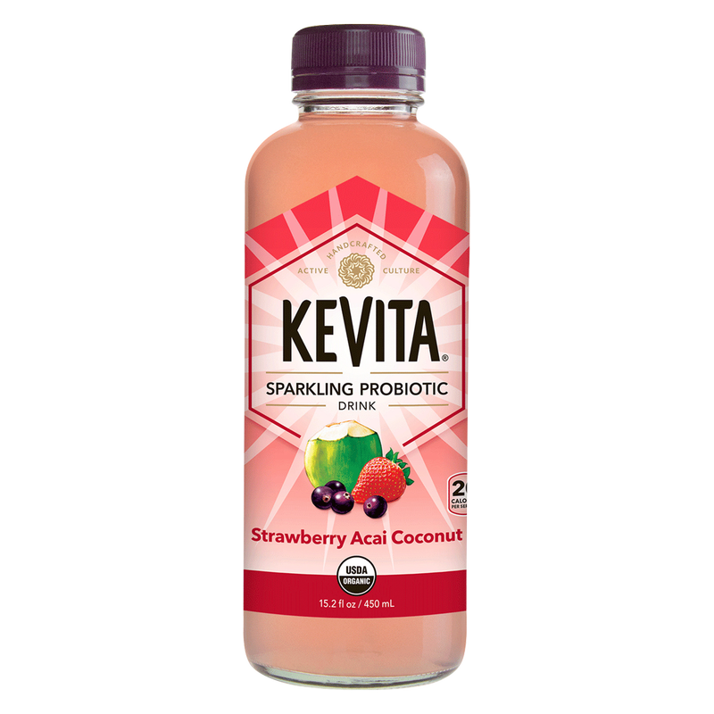 Kevita Strawberry Acai Probiotic Drink 15.2oz