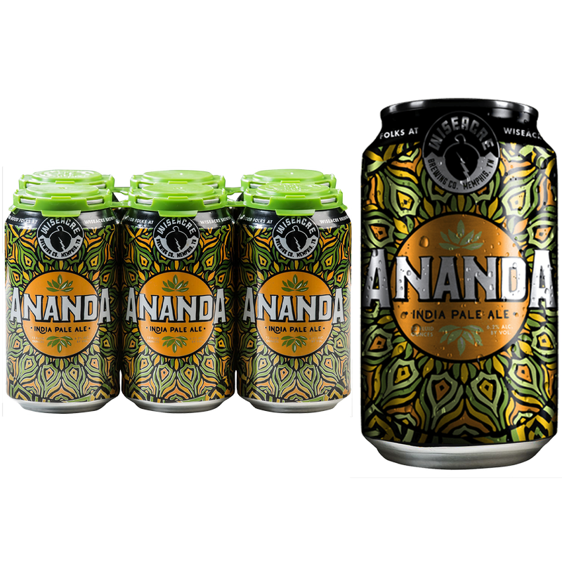 Wiseacre Ananda IPA 6pk 12oz Can 6.2% ABV