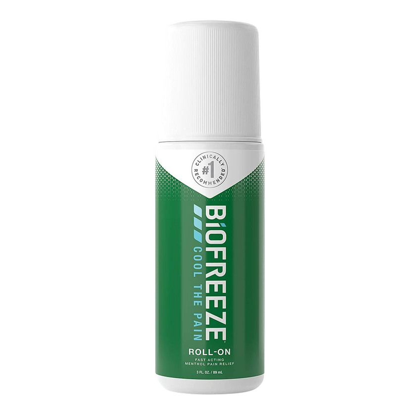 Biofreeze Pain Reliever Roll On For Back & Muscle Pains, 89ml