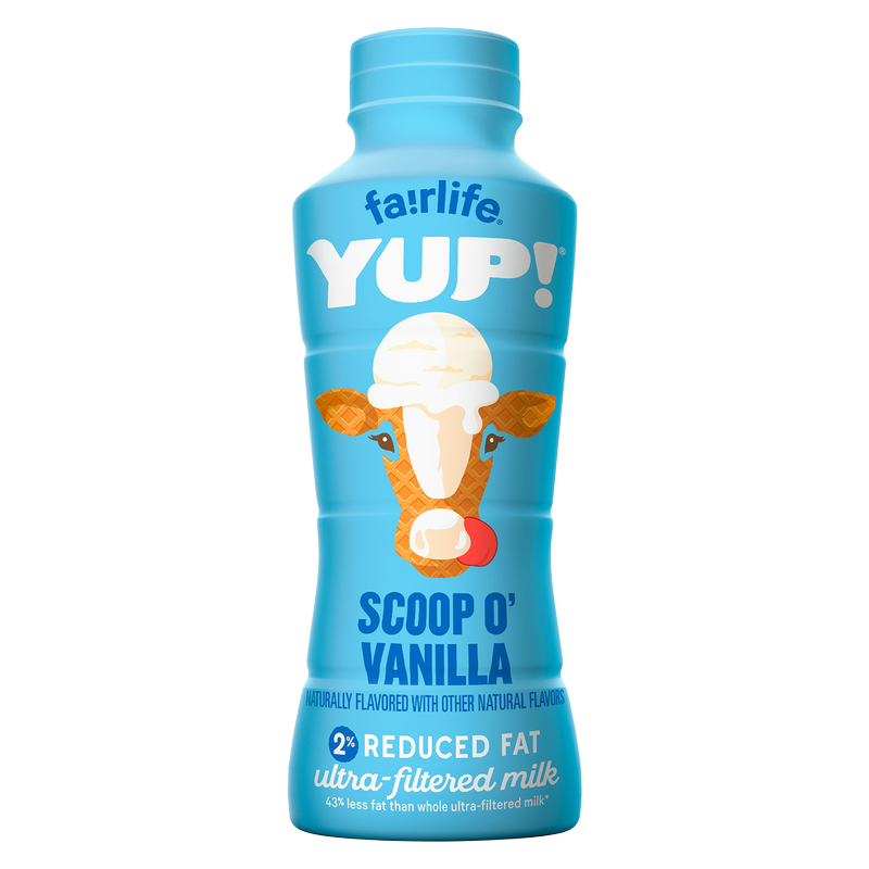 Fairlife Yup! Scoop O' Vanilla 2% Milk 14oz