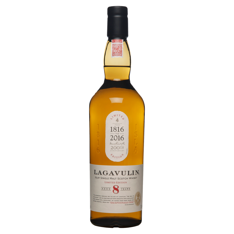 Lagavulin 8 YO Single Malt Islay Scotch Whisky, 70cl
