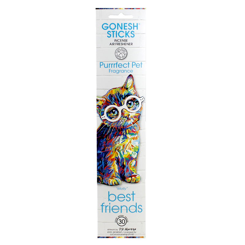 Gonesh Purrrfect Pet Cat Incense 30ct Smoke Shop fast delivery by App or  Online