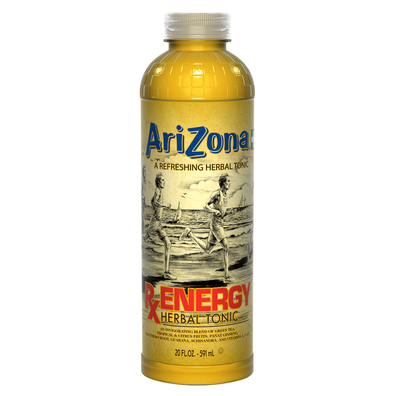 AriZona RX Energy Herbal Tonic 20oz Btl