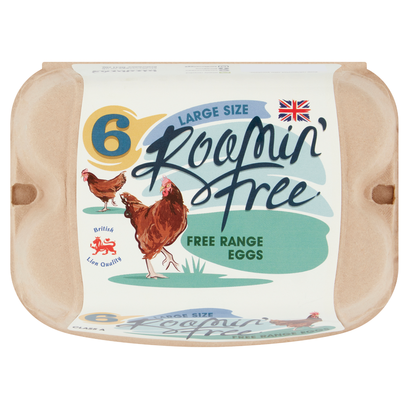 Free Range Eggs Large, 6pcs
