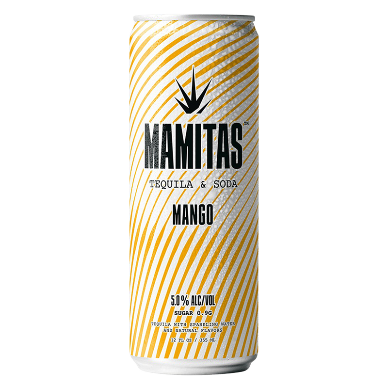 Mamitas Mango Seltzer Single 12oz Can 5.0% ABV