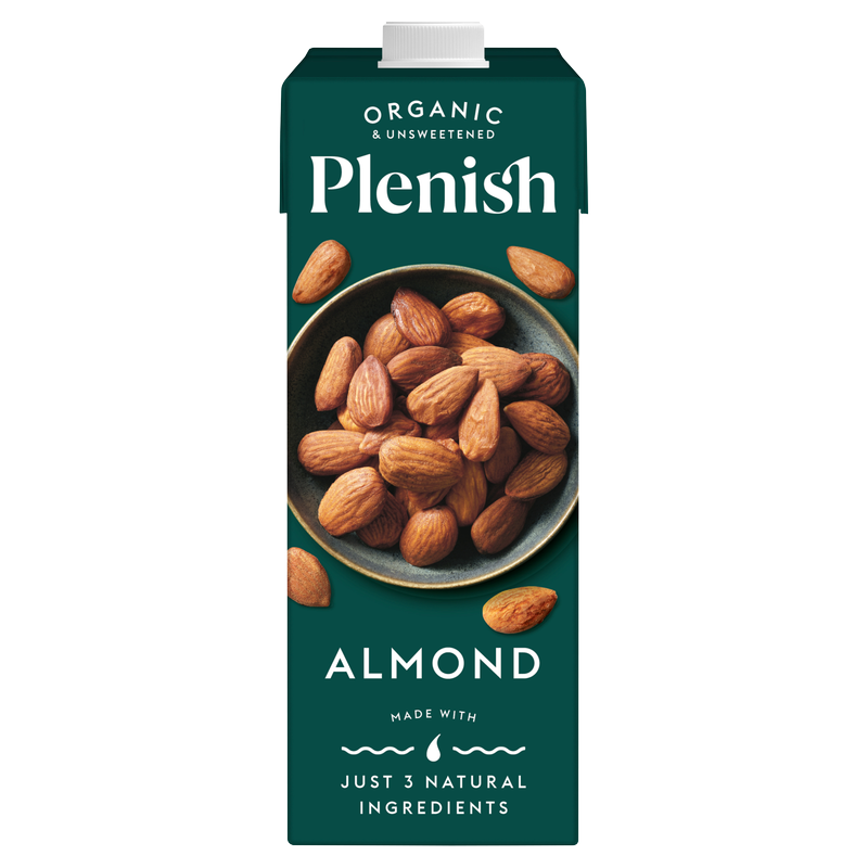 Plenish Organic Almond Milk, 1L