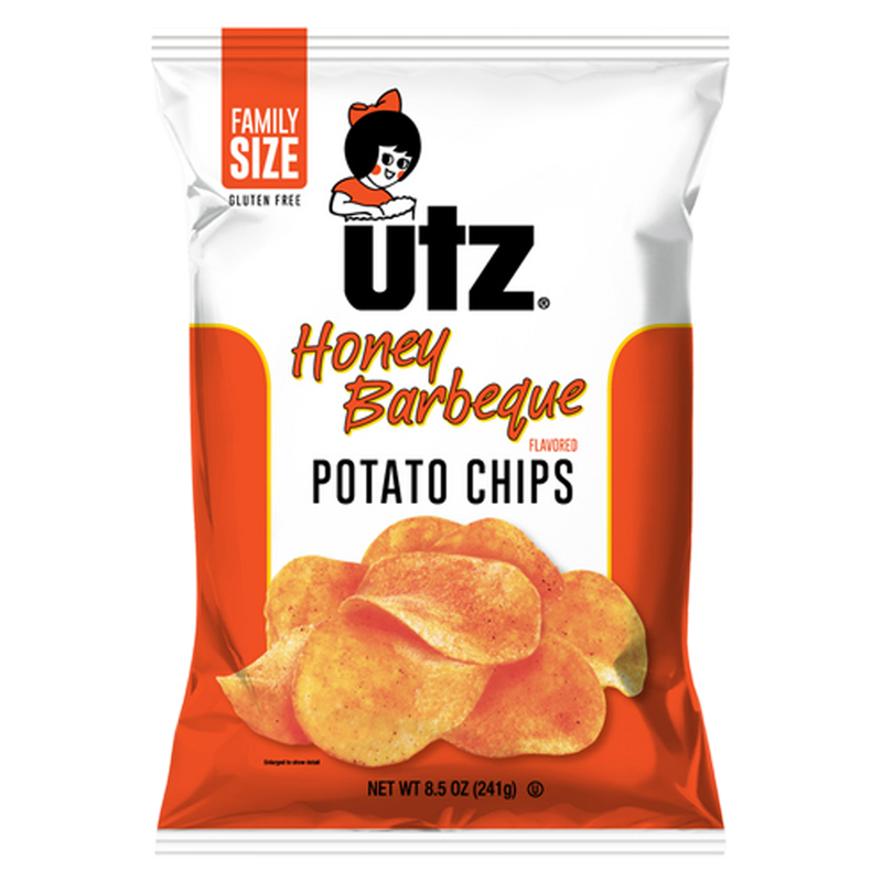 Utz Potato Chips Honey BBQ 8.5oz