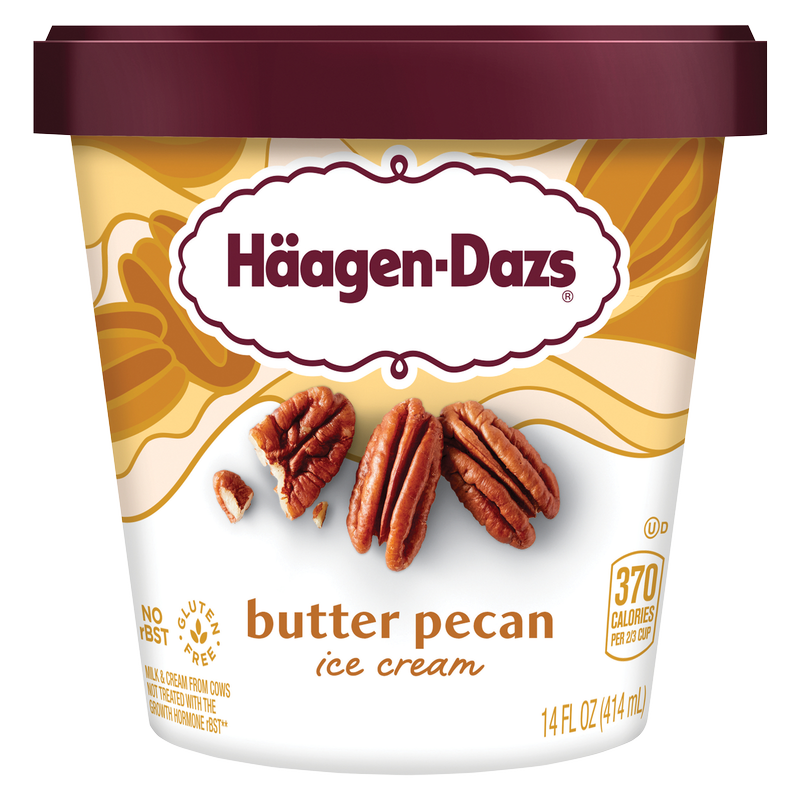 Haagen-Dazs Butter Pecan Ice Cream Pint