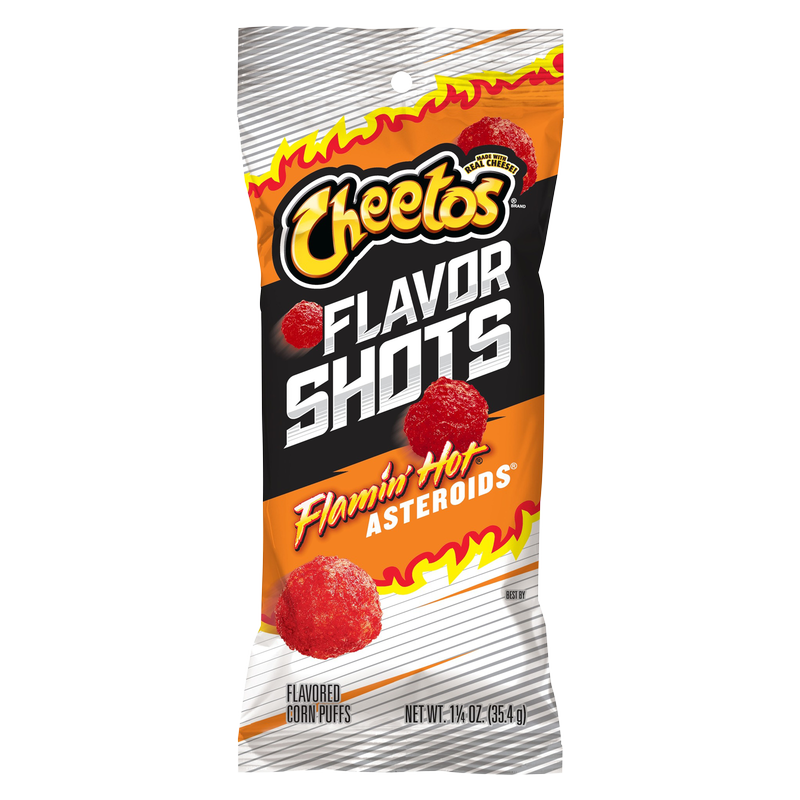 Cheetos Flamin' Hot Asteroids 1.25oz