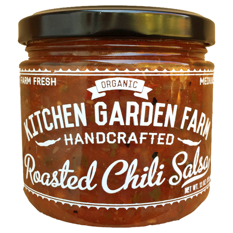 Kitchen Garden Farms Organic Roasted Chili Salsa 11oz