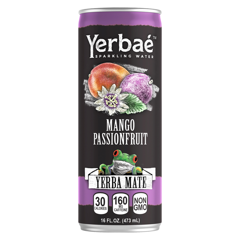 Yerbae Mango Passionfruit Sparkling Water 16oz