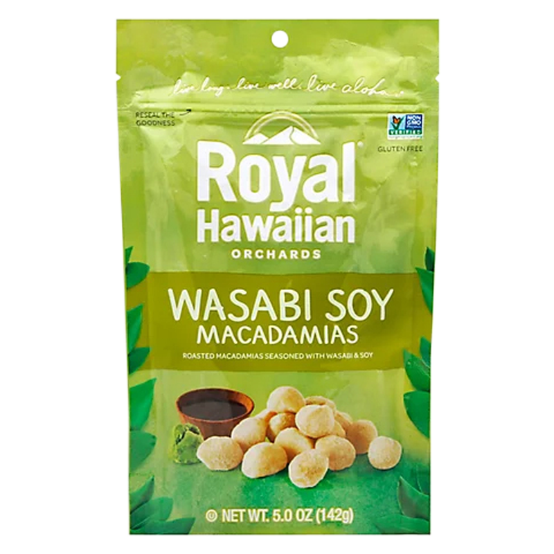 Royal Hawaiian Wasabi Soy Macadamia Nuts 5oz