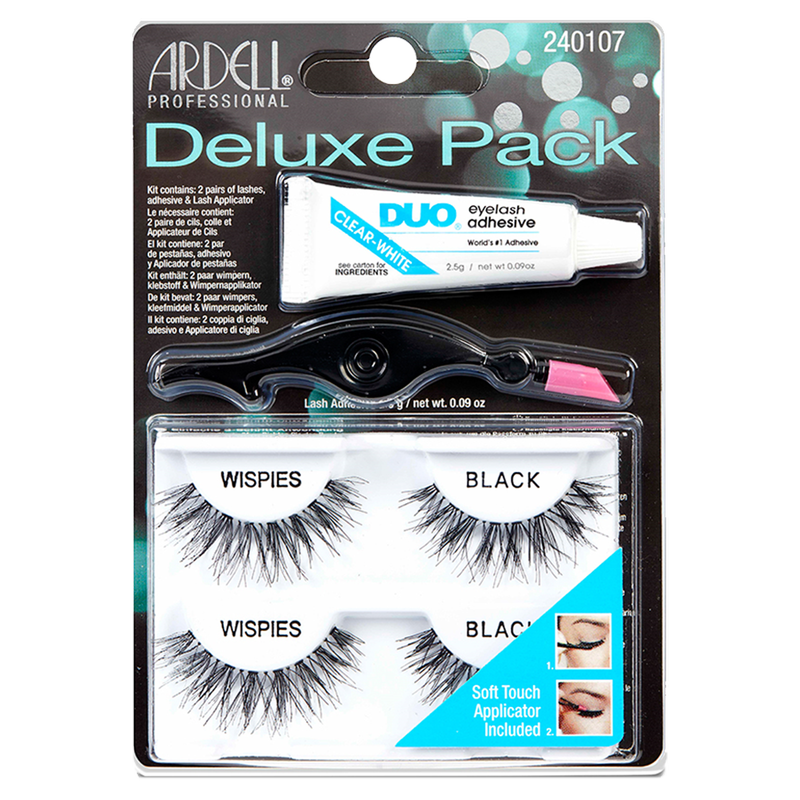 Ardell Deluxe Pack Lashes with DUO Adhesive 2ct