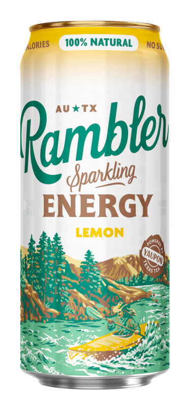 Rambler Energy Sparkling Lemon 16oz
