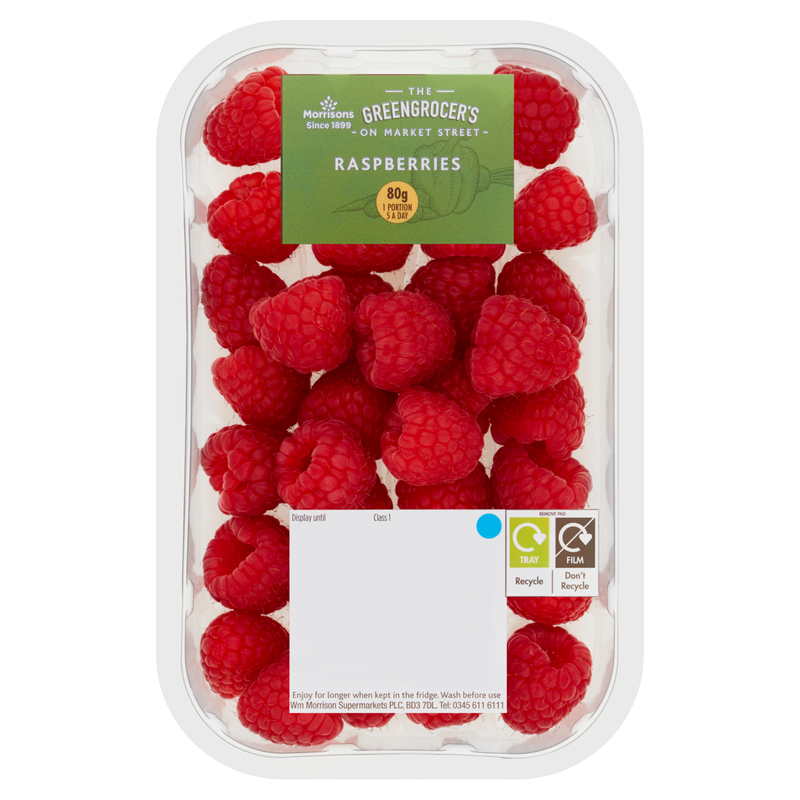 Morrisons Raspberries, 150g