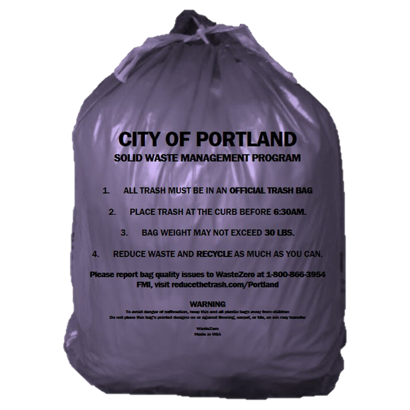 WasteZero Portland Small Trash Bag 10ct