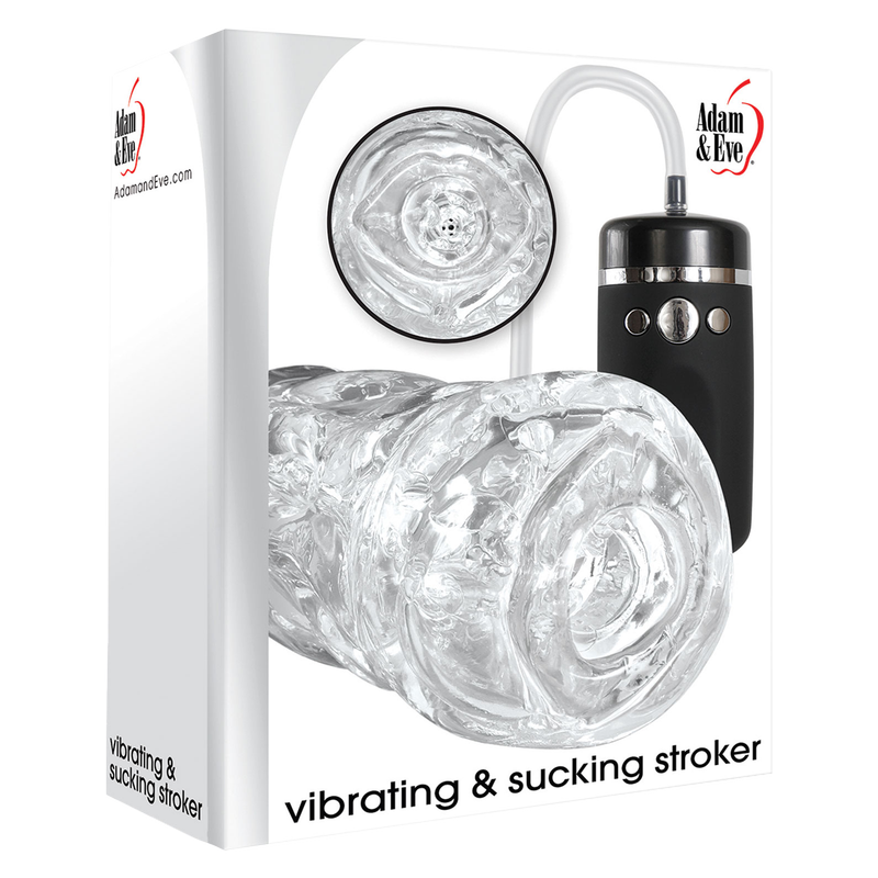 Adam & Eve Vibrating and Sucking Stroker