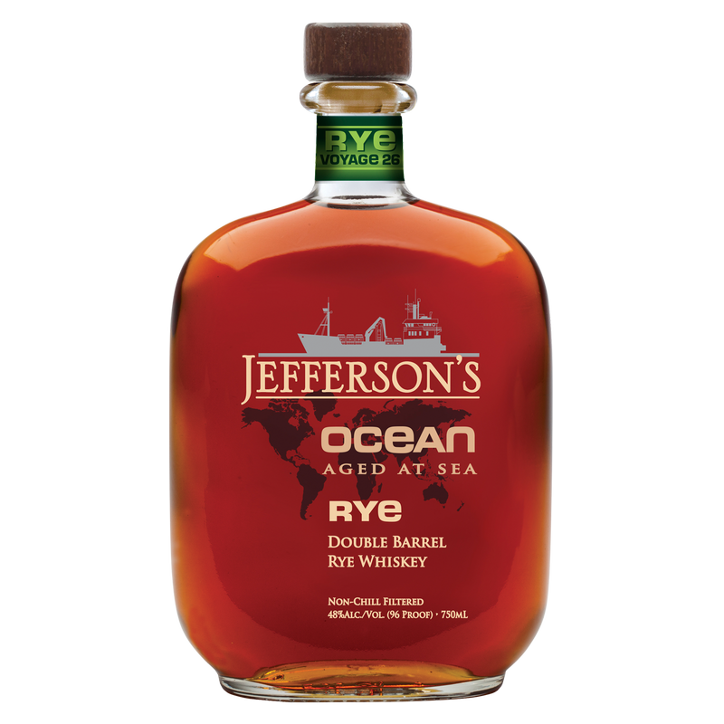 Jefferson's Ocean Aged at Sea Rye Whiskey 750ml (96 Proof)