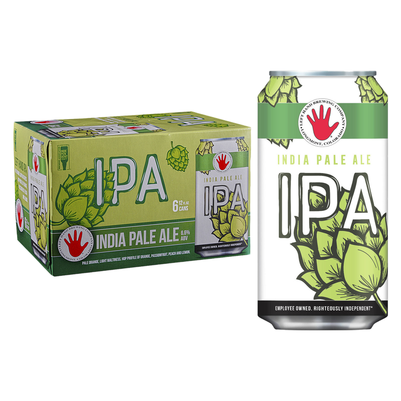 DNU Left Hand IPA 6 Pack 12 oz Cans