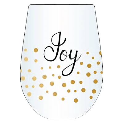 Joy Stemless Wine Glass 9oz